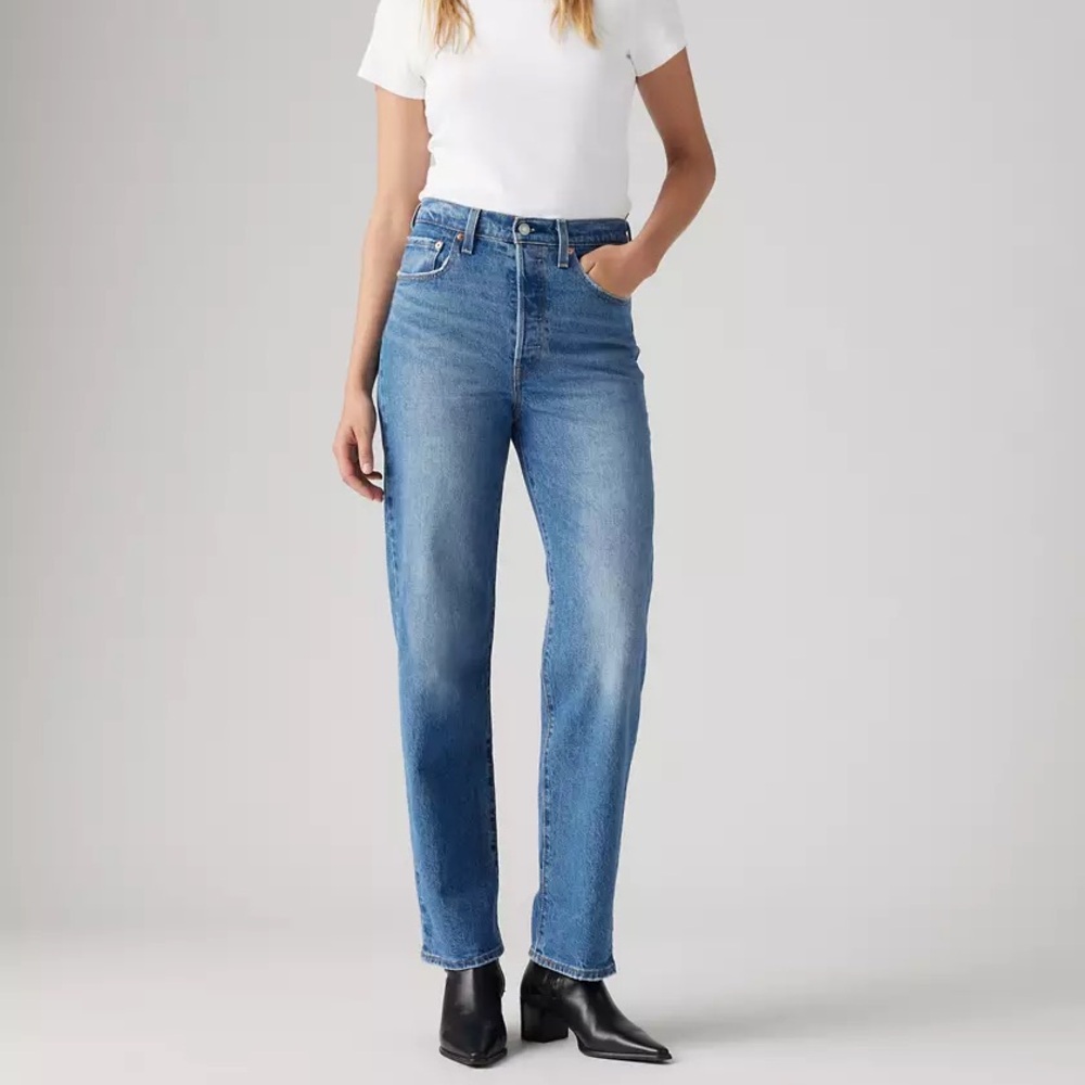 Levis Ribcage Straight Leg Jeans